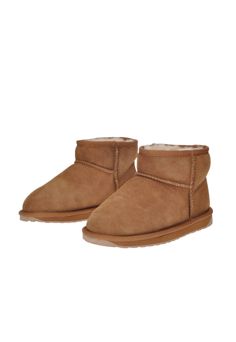 EMU Australia Stringer Micro Stivaletto In Montone Con Pianta Larga Sottopiede Imbottito E Fondo In Gomma Alta 3 Cm