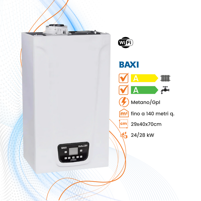Caldaia Baxi Duo-Tec Compact E WiFi a Condensazione