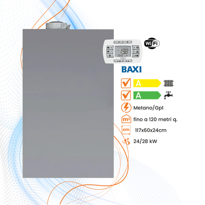 Caldaia Baxi Luna Air WiFi a Condensazione