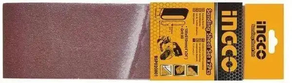 Carta abrasiva p80 per pbs12001(2pz) Accessori per carteggio INGCO   