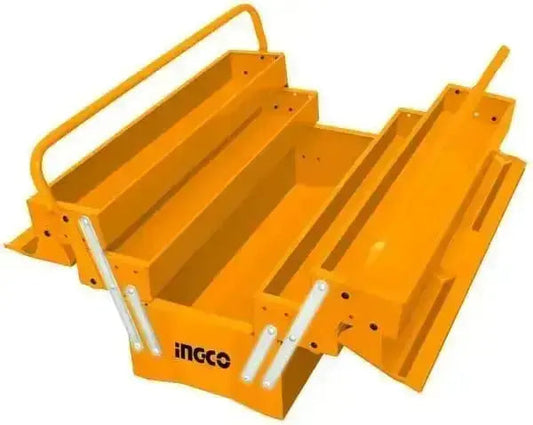 Cassetta Portattrezzi in Metallo INGCO: Compatta e Spaziosa per Ogni Strumento Cassette degli attrezzi INGCO Misura: 495x200x290mm  