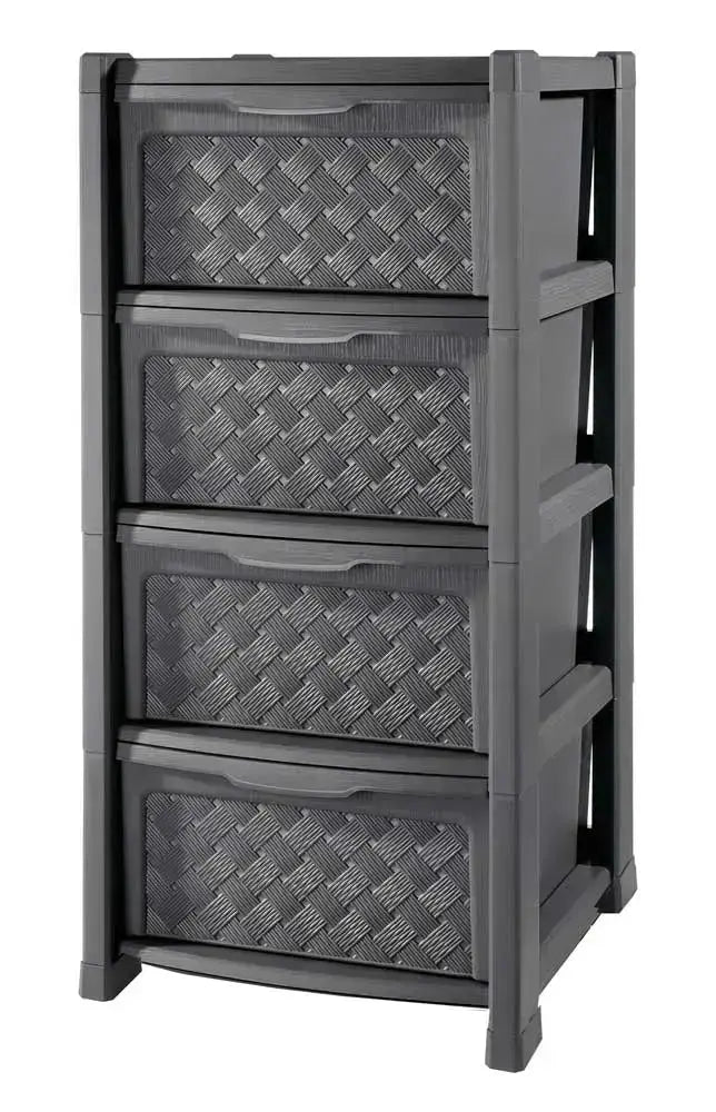 Cassettiera Arianna 4 cassetti grafite Cassettiere TONTARELLI   