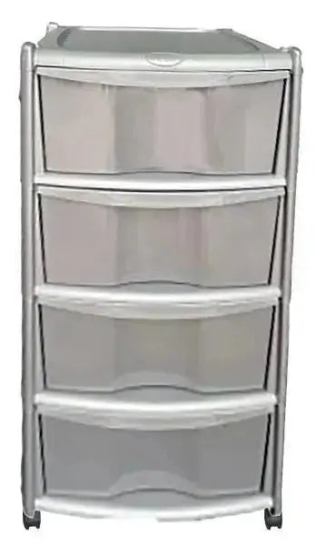 Cassettiera vulcano 4 cassetti Grigio Cassettiere DUPLAST   