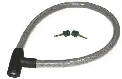 Cavo corazzato x moto diverse misure Lucchetti e Serrature HOBBYSHOP   