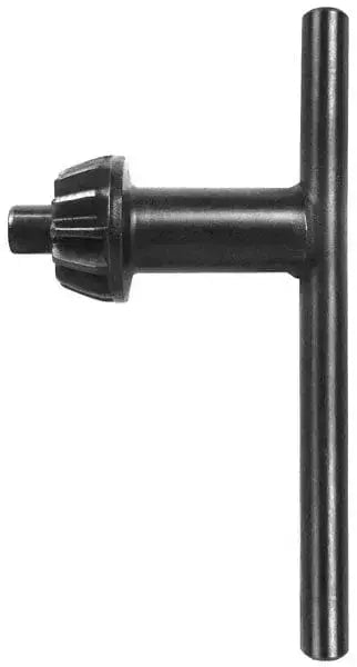 Chiave per mandrino INGCO da 13 mm in metallo nero, ideale per stringere o allentare mandrini di trapani in lavori di manutenzione.