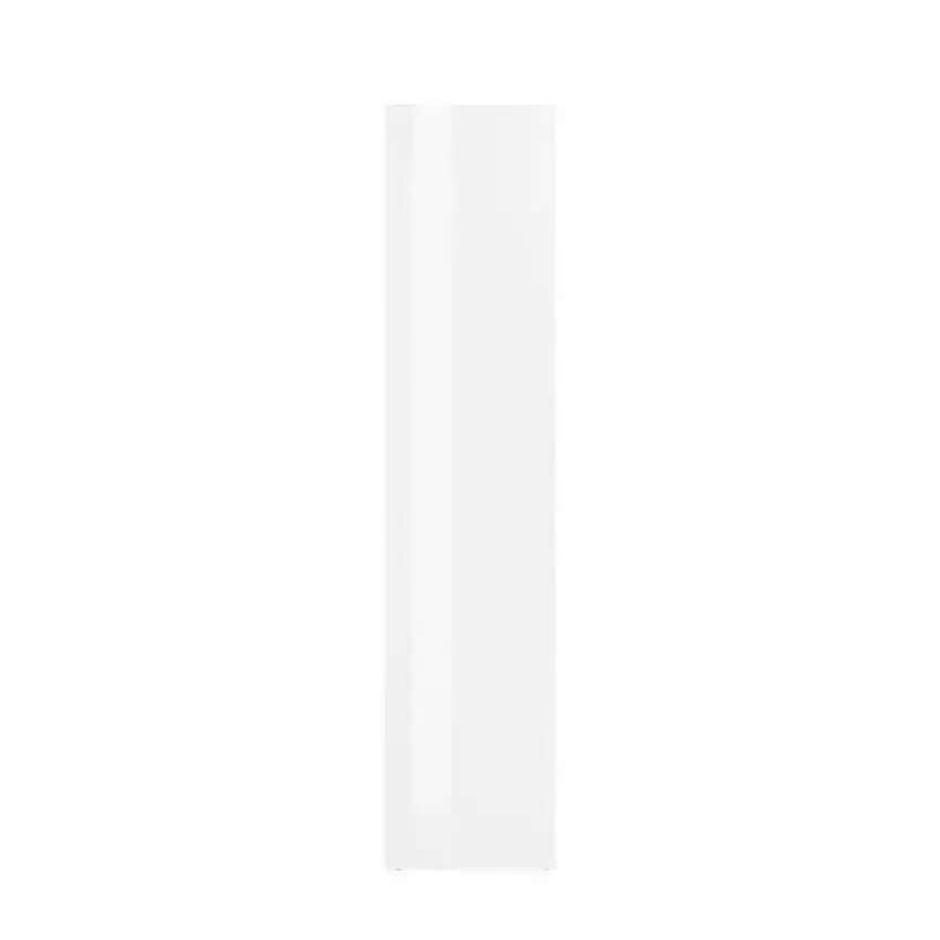 Colonna Armadio Moderno con 1 Anta Battente Bianco Lucido Maruska Armadi Italy Web forniture   