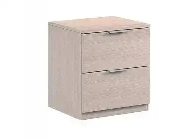 Comodino 2 Cassetti 38x34x45h rovere Comodini FORES   