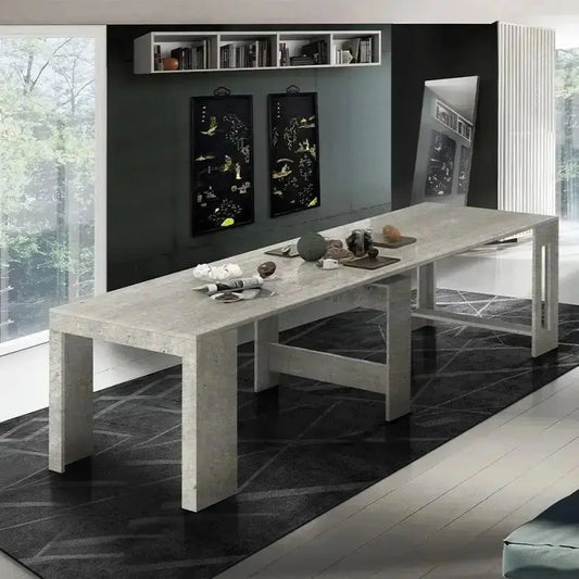 Consolle - Tavolo allungabile Pratika 300 Cemento Tavoli Italy Web forniture   