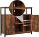 Contromobile industrial cm. 120x35x80h Set di mobili per cucina e sala da pranzo Hobby Shop Solution   