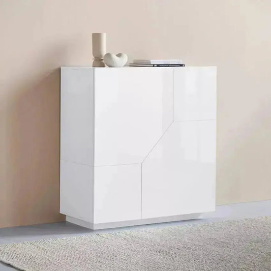 Credenza Alien Highboard 100 x 43 x 106 cm - Bianco Laccato Credenze Italy Web forniture   