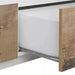 Credenza Alien Lowboard 220,1 x 43 x 46 cm - Bianco Laccato e Acero Pereira Credenze Italy Web forniture   