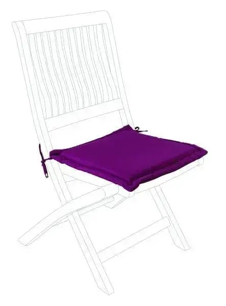 Cuscino seduta 42x42x4h diversi colori Cuscini per sedie ANDREA BIZZOTTO BORDEAUX  