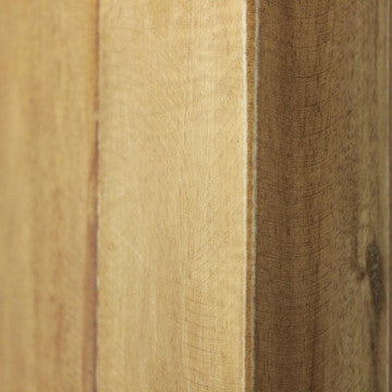 Mobile in legno di mogano, 100 cm lunghezza, 42 cm profondità, 195 cm altezza