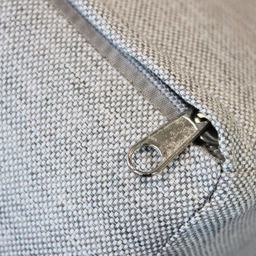 Salotto 2 posti in alluminio e corda PVC con cuscini poliestere