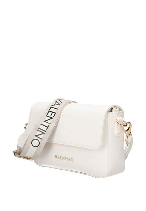 Valentino Bags Zero Borsa A Tracolla In Ecopelle Con Patta Chiusura E Due Tracolle Intercambiabili 22x15x6 Cm