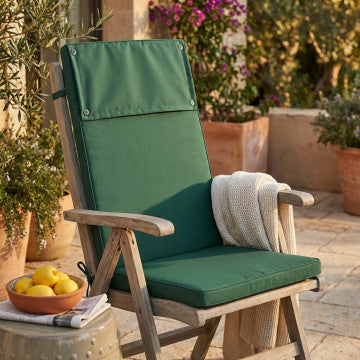 Cuscino rettangolare sfoderabile in poliestere 45x150 cm alto 4 cm
