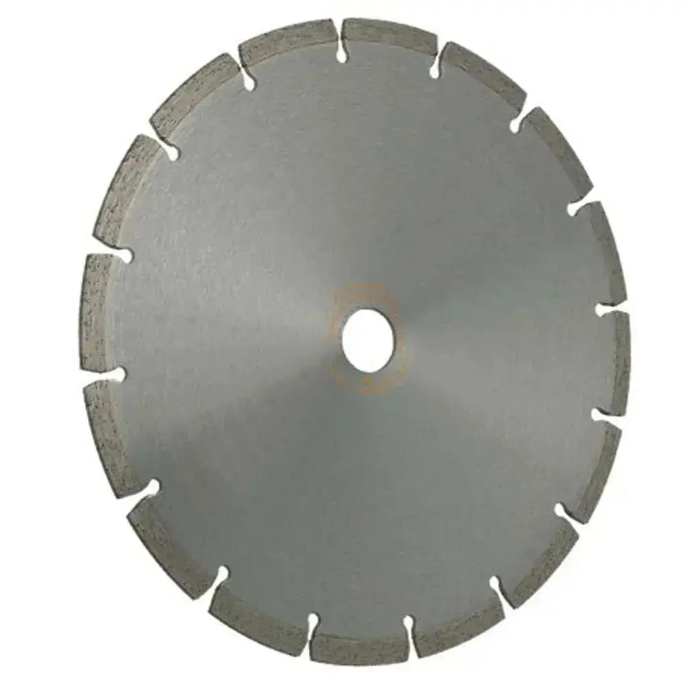 Disco segmentato Forza UNI 115x2,0 mm senza etichetta, ideale per smerigliatrici e taglio materiali edili, foro centrale standard.
