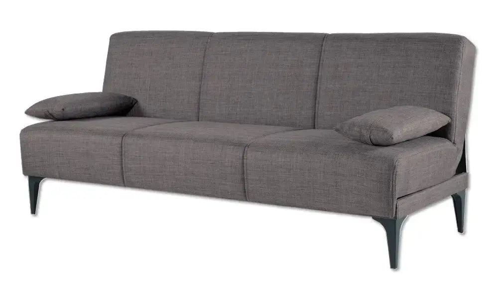 Divano Letto 3 Posti Reclinabile Lipari Divani Hobby Shop Solution MARRONE  