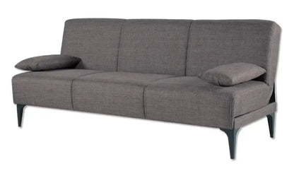 Divano Letto 3 Posti Reclinabile Lipari Divani Hobby Shop Solution MARRONE  