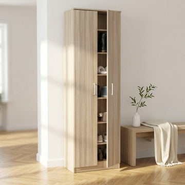 Mobile 2 Ante Olmo Truciolare 60x33x192h cm