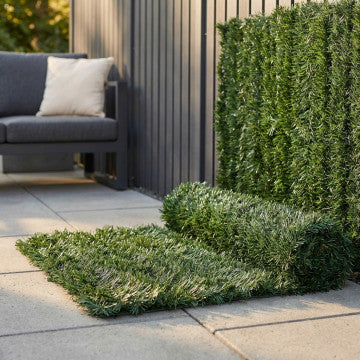 Siepe sintetica pino polipropilene 300 x 100 cm altezza