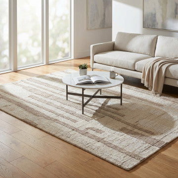 Tappeto in lana e cotone 160x230 cm, spessore 1 cm, peso 12,1 kg