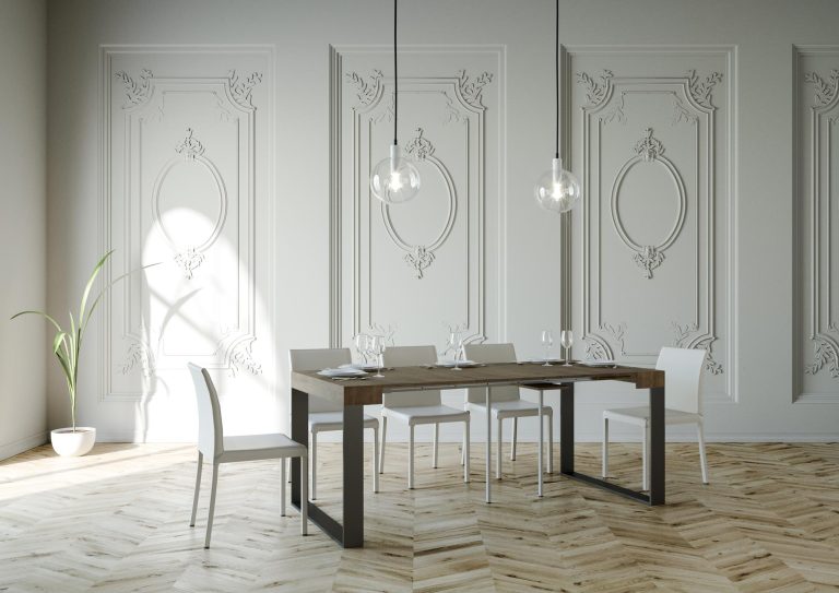 Itamoby Consolle Estensibile Elettra Premium Antracite con Struttura Robusta e Elegante