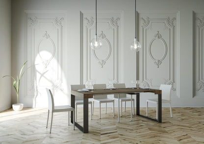 Itamoby Consolle Estensibile Elettra Premium Antracite con Struttura Robusta e Elegante