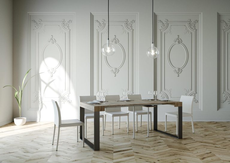 Itamoby Consolle Estensibile Elettra Premium Antracite con Struttura Robusta e Elegante