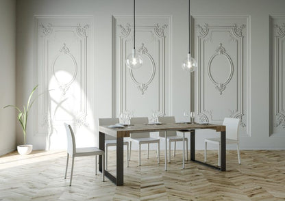 Itamoby Consolle Estensibile Elettra Premium Antracite con Struttura Robusta e Elegante