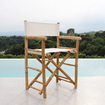 Regista in bamboo marrone, dimensioni 60x44x88 cm, peso 6 kg