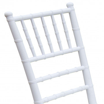 Sedia impilabile in polipropilene bianco 40x39x92 cm