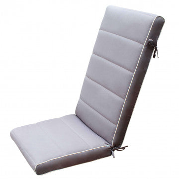 Cuscino king size sfoderabile idrorepellente in poliestere grigio