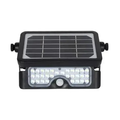 Elbet Foco Led Solare Multifunzione 5W: Illuminazione Potente con Sensore di Movimento Faretti Led Hobby Shop Solution   