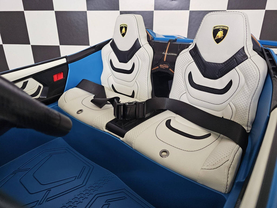 Auto Elettrica per Bambini Lamborghini Sian 24 V – 2 Posti – Blu