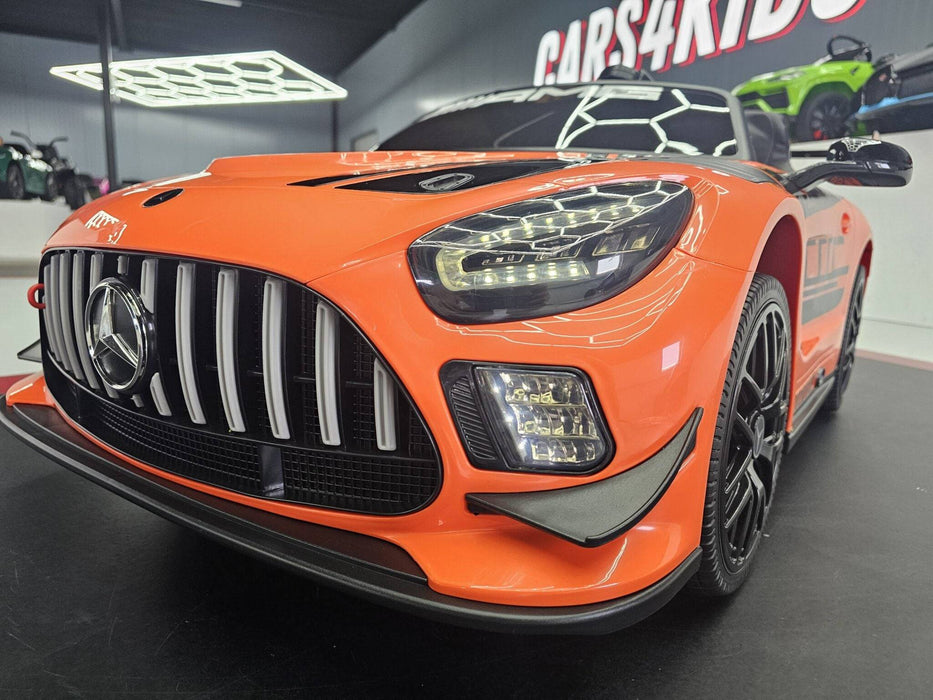 Auto Elettrica per Bambini Mercedes GT3 AMG 12 V – Arancione