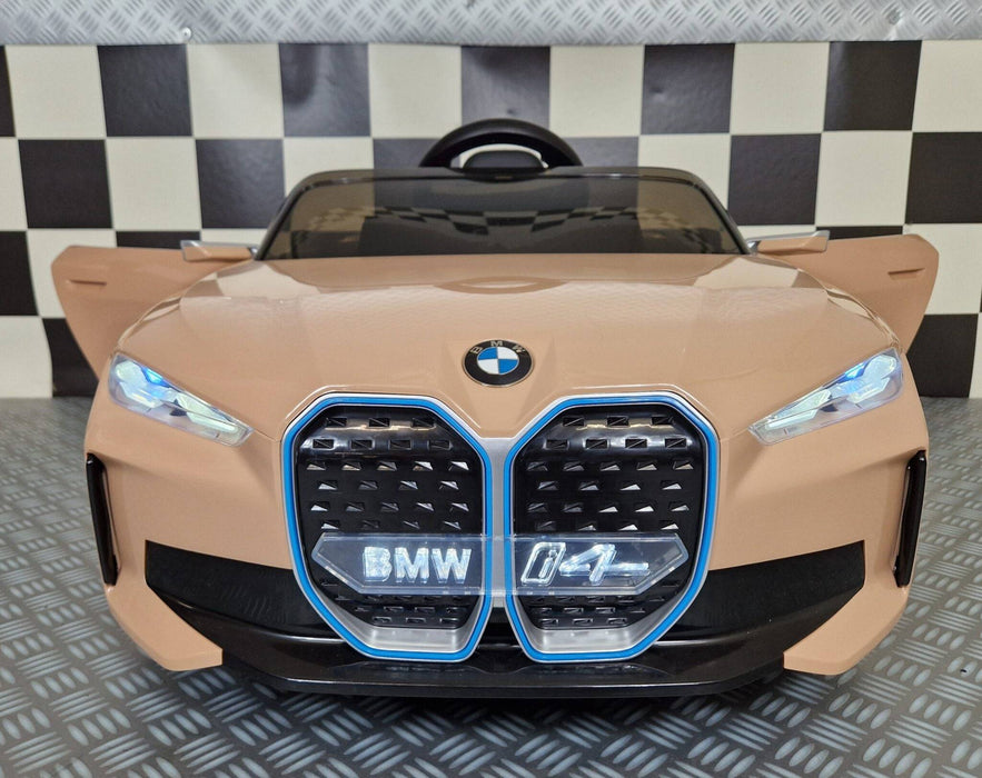 Auto Elettrica per Bambini BMW i4 12 V – Colore Champagne