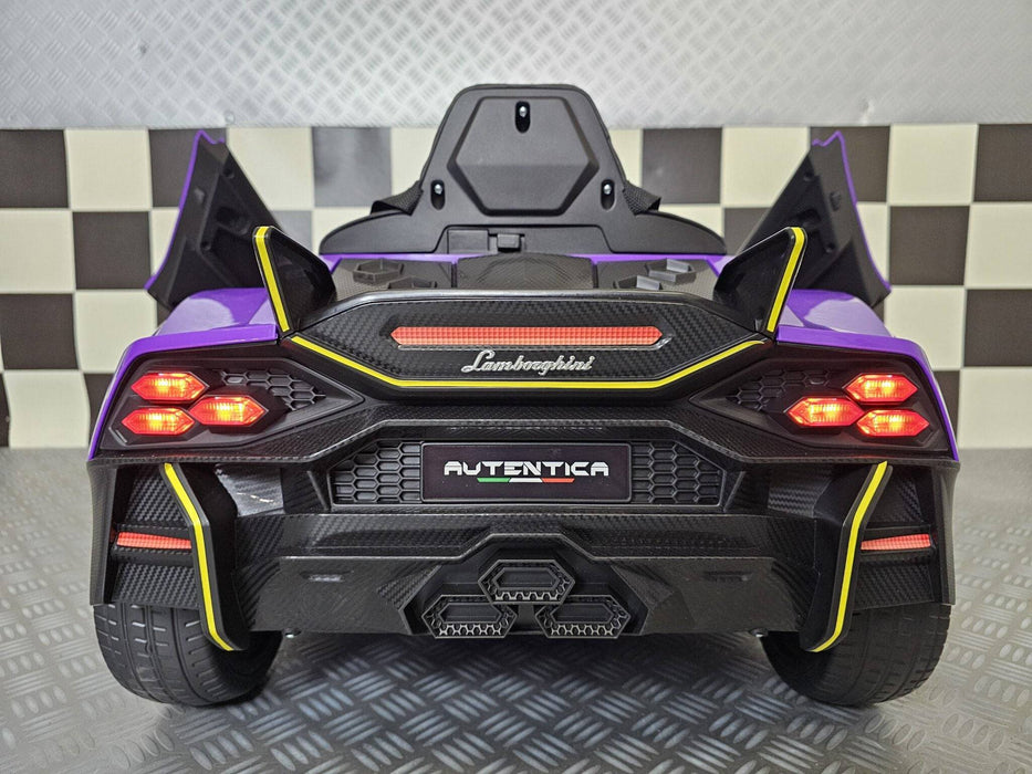 Auto Elettrica per Bambini Lamborghini Auténtica 12 V – Viola