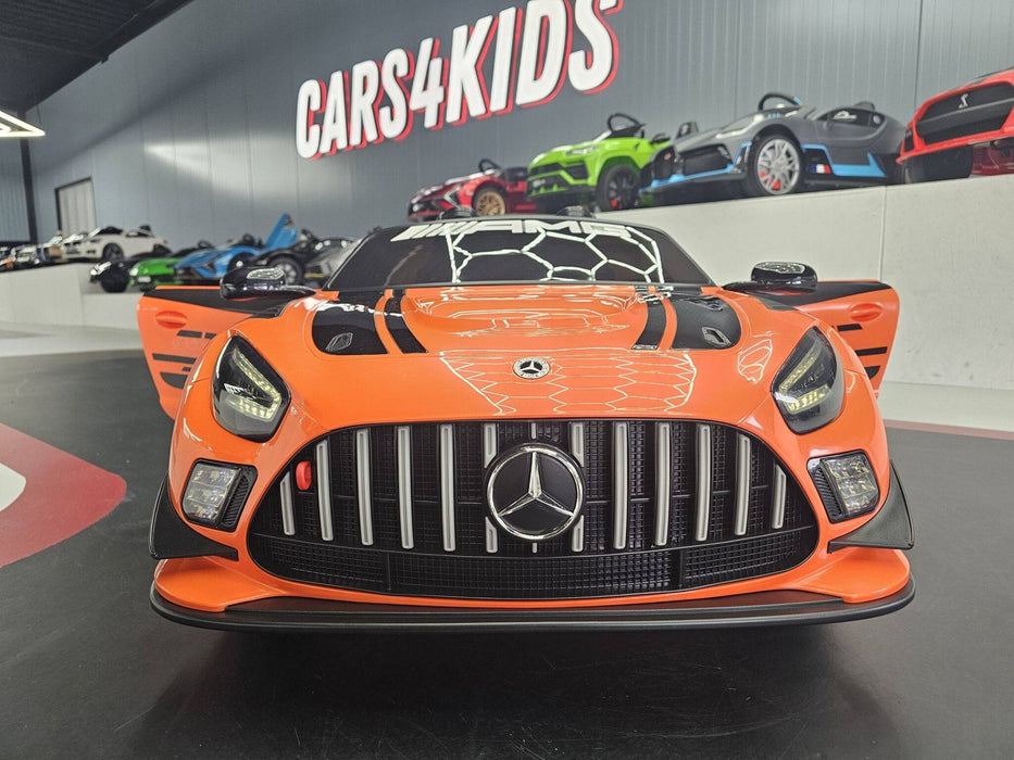 Auto Elettrica per Bambini Mercedes GT3 AMG 12 V – Arancione