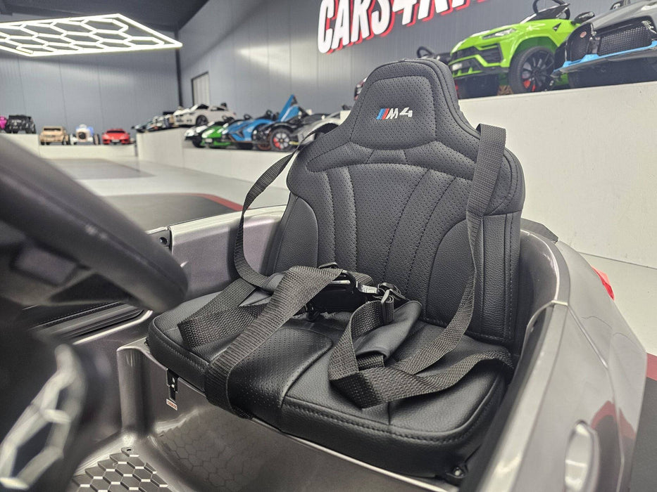 Auto Elettrica per Bambini BMW M4 12 V – Grigio Metallizzato