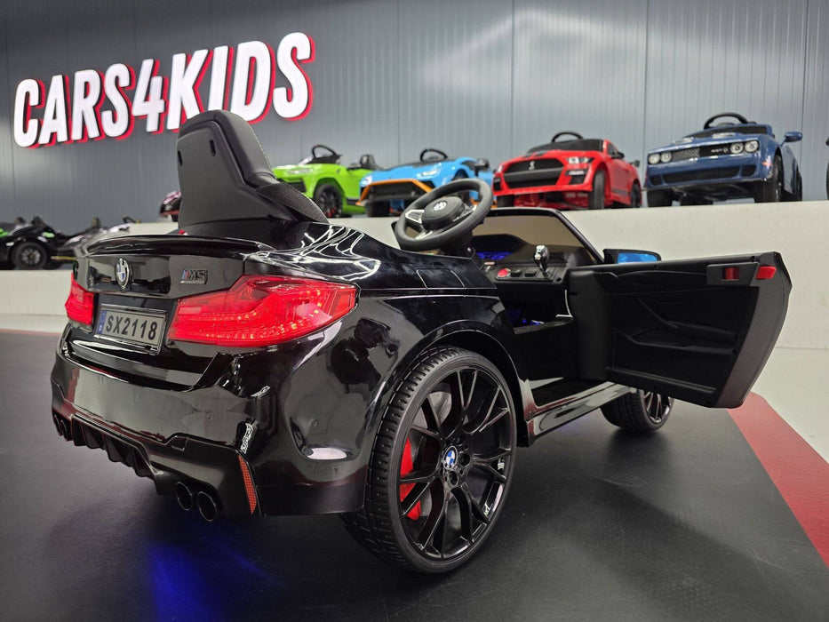 Auto Elettrica per Bambini BMW M5 24 V – Nero Metallizzato
