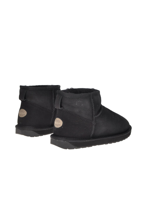 EMU Australia Stringer Micro Stivaletto In Montone Con Pianta Larga Sottopiede Imbottito E Fondo In Gomma Alta 3 Cm