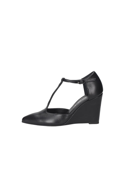 Decollete Andrea In Pelle Tsakiris Mallas Con Chiusura A Cinturino Sottopiede Imbottito In Pelle Fondo Gomma Tacco 9 Cm