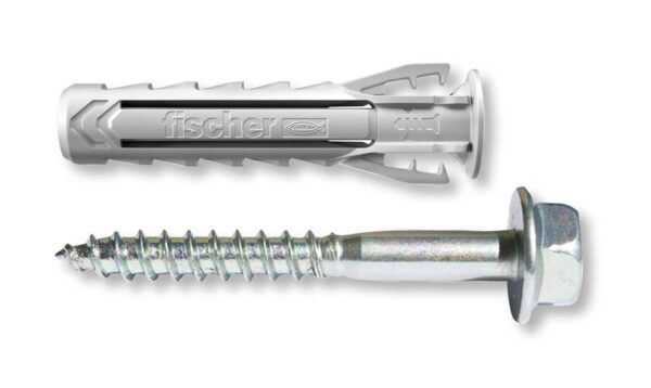 Tassello in Nylon TE 'SX PLUS BM' con Vite Esagonale per Carichi Elevati