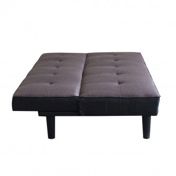 Divano letto moderno Alvin con struttura in metallo e legno Divani Hobby Shop Solution   