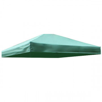 Telo in poliestere 420D verde 3 x 4,5 metri peso 2,5 kg