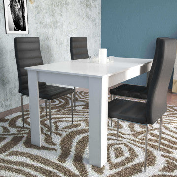 Tavolo Pepper Bianco - Dimensioni: cm 138 x 80 x 75 h Tavoli da cucina e sala da pranzo Hobby Shop Solution   