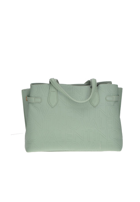 Borsa A Mano Pansy In Ecopelle Valentino Bags Con Chiusura Magnetica E Cerniera Due Tracolle 33x25x15 Cm