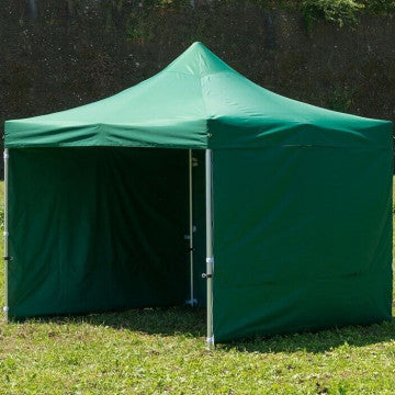 Set pareti 3x4,5 m poliestere 210D con porta, finestra e pareti cieche