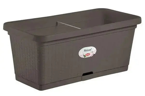 Fioriera natural cm.80 Fioriere STEFANPLAST MOKA  